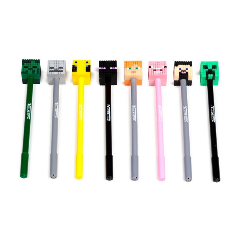 SITER SITER MINECRAFT a 8 pezzi Top in silicone