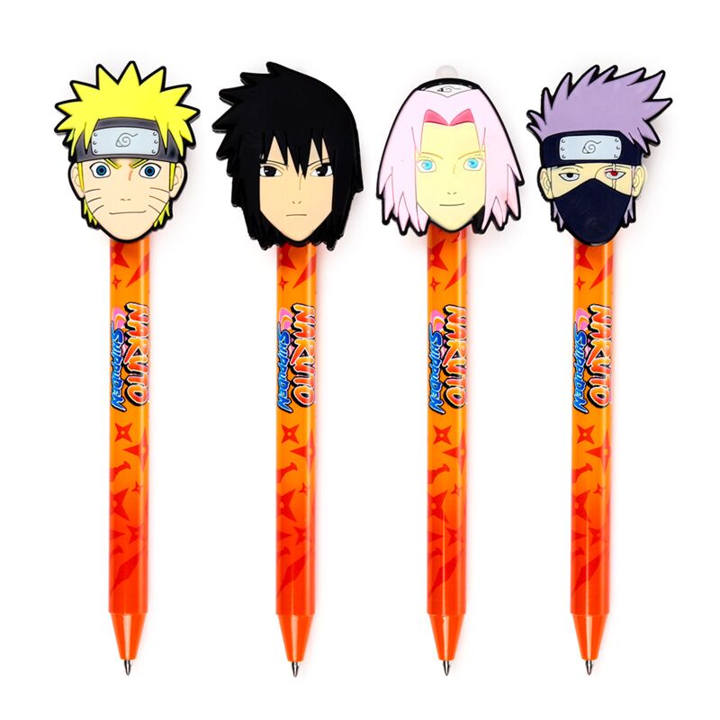 Inkredible uitwisbare pen met pvc naruto topper