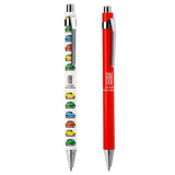 Retro Fiat 500 Duo Pennes Set Black