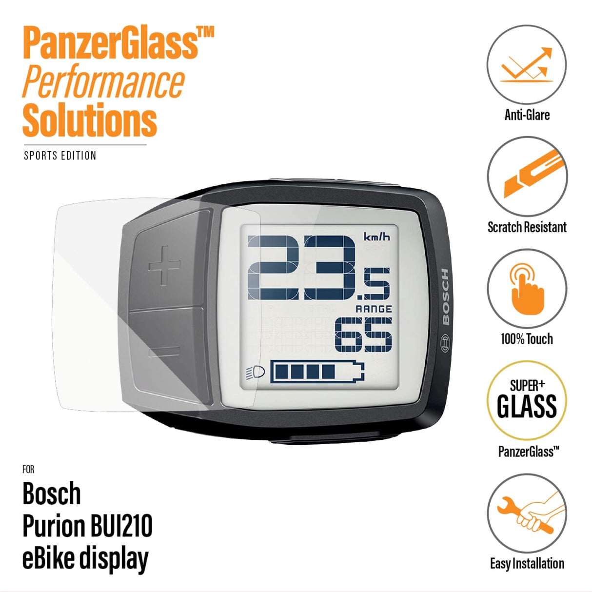 PANZERGLASS COCH PURRY BUI210 EXKLAY SHORTORSTOR ISLULDD