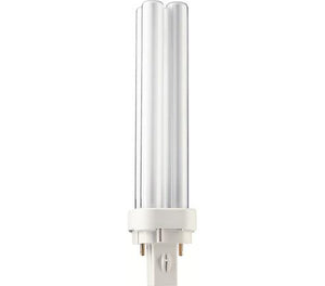 Philips master pl-c lampe 18w 830 2p g24d-3 blanc chaud