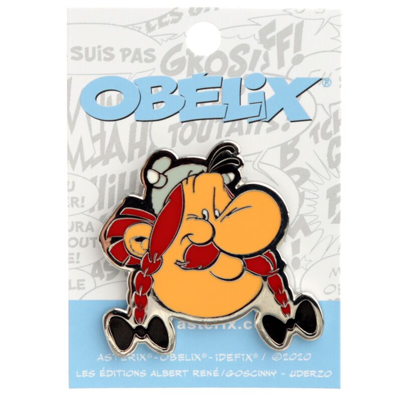 ASTERIX COLECCIÓN OBELIX ENMEMEL BOTÓN