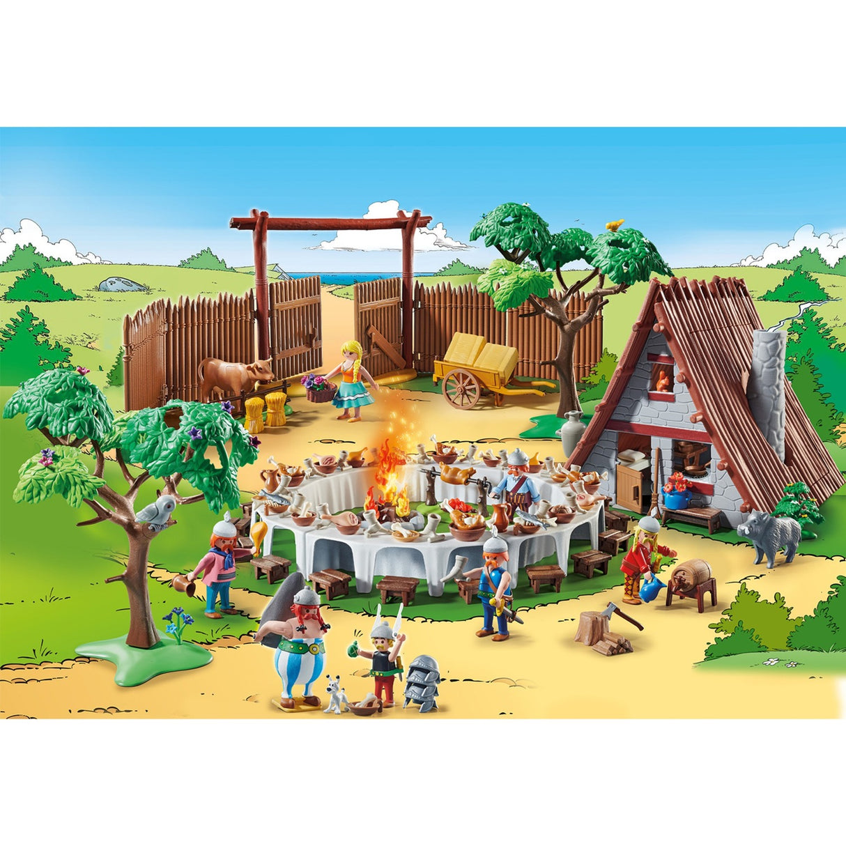 Playmobil Asterix the big village festival