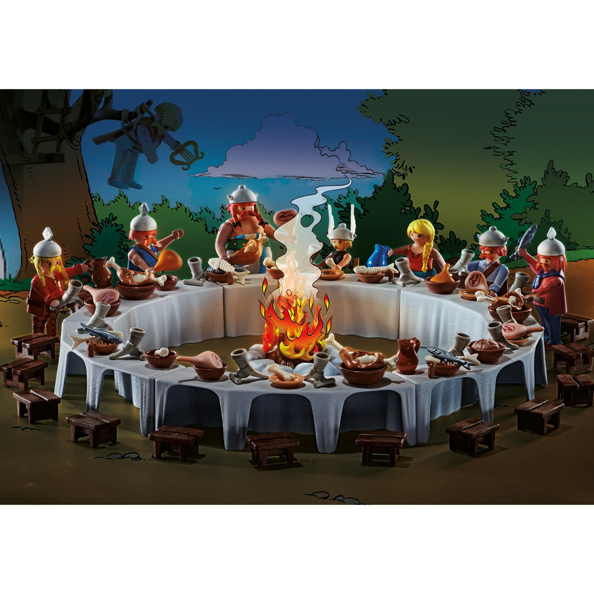 Playmobil Asterix the big village festival