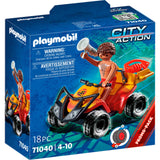 PlayMobil City Action plateguard Quad 71040
