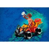PlayMobil City Action plateguard Quad 71040