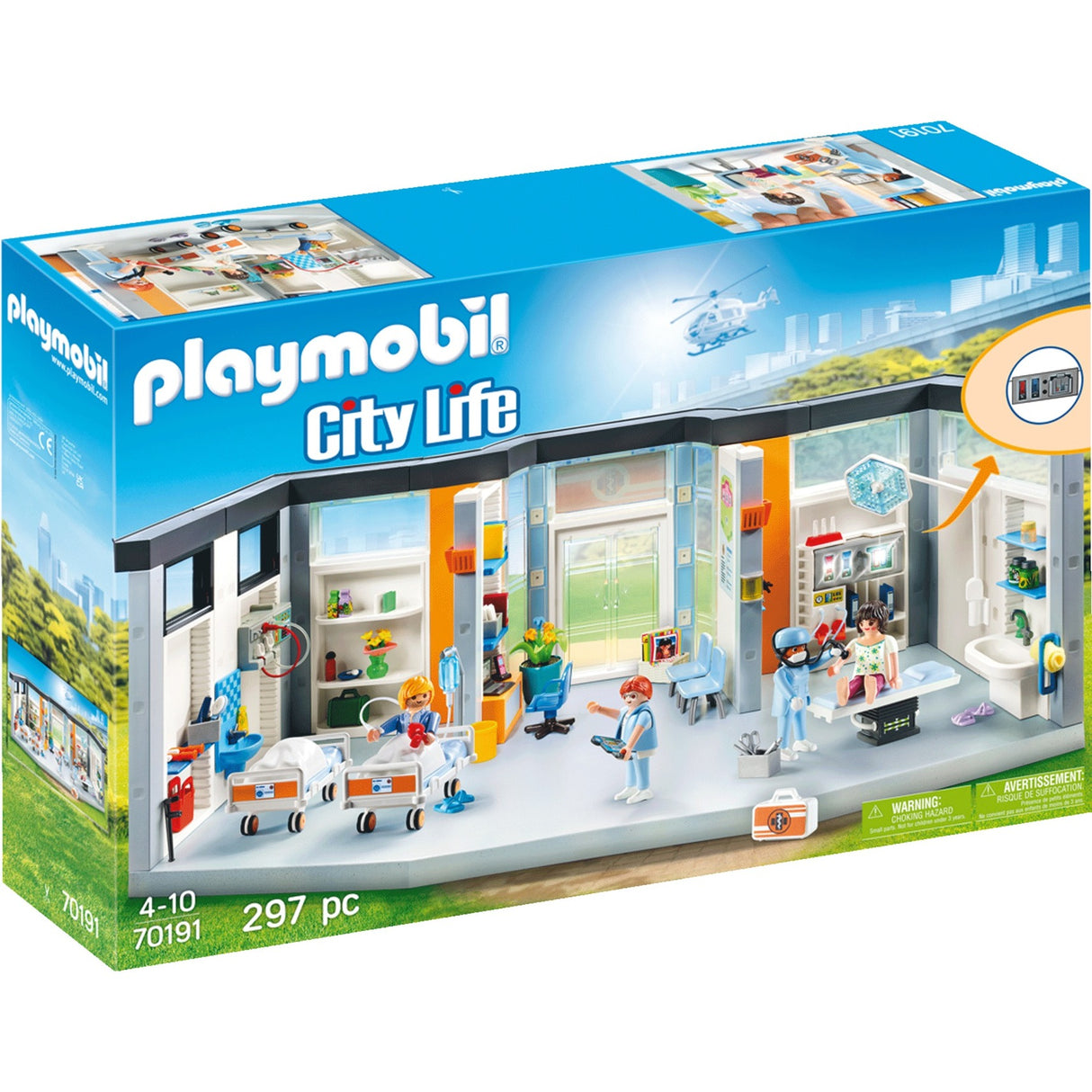 Playmobil Playmobil City Life Hospital con design
