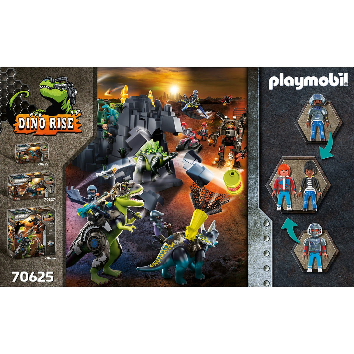 Playmobil Rise Spinosaurus: Double defense crack