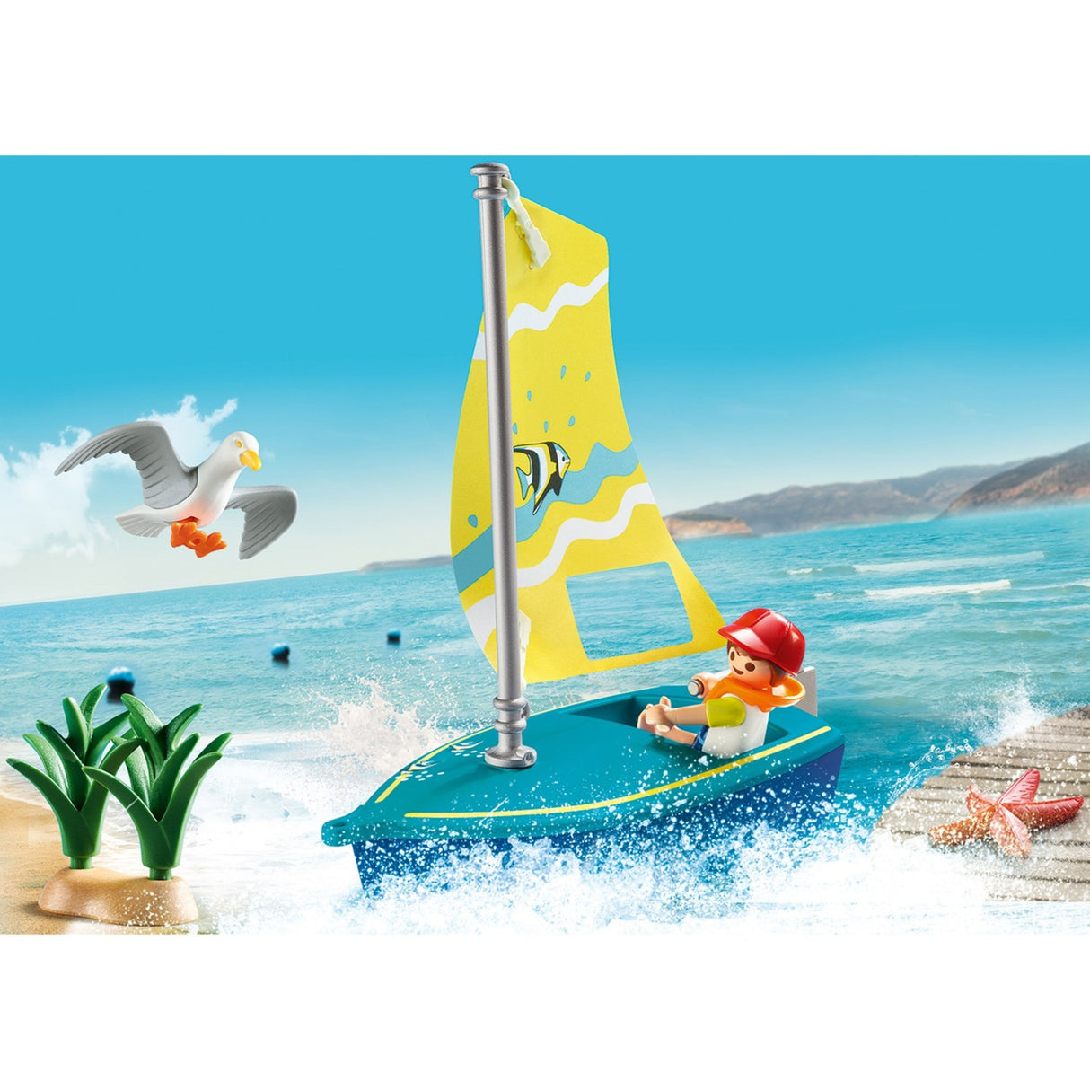 Playmobil Family Fun sailing boat 70438