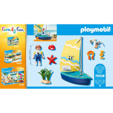 Playmobil Family Fun sailing boat 70438