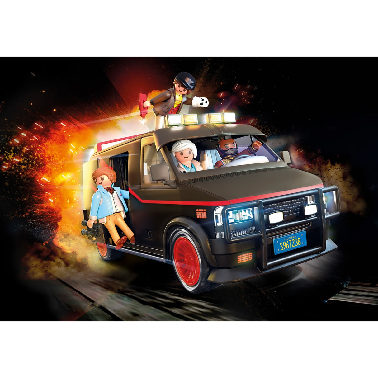 PLAYMOBIL Famous The A-Team Bus
