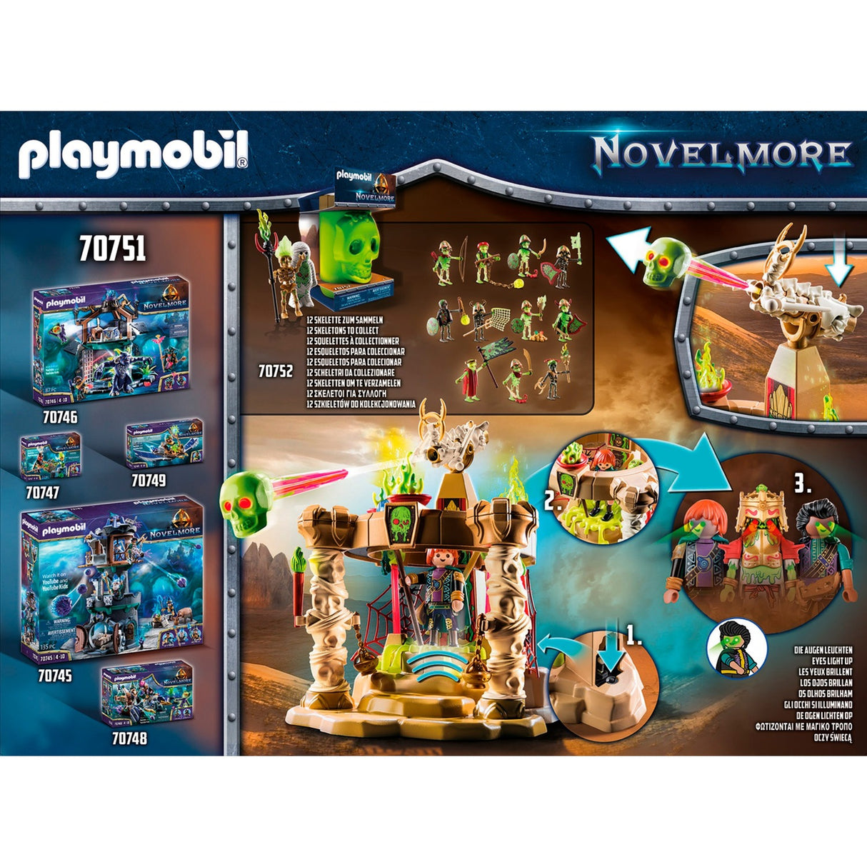 Playmobil Novelmore Sal'ahari Sands Temple of the Skele