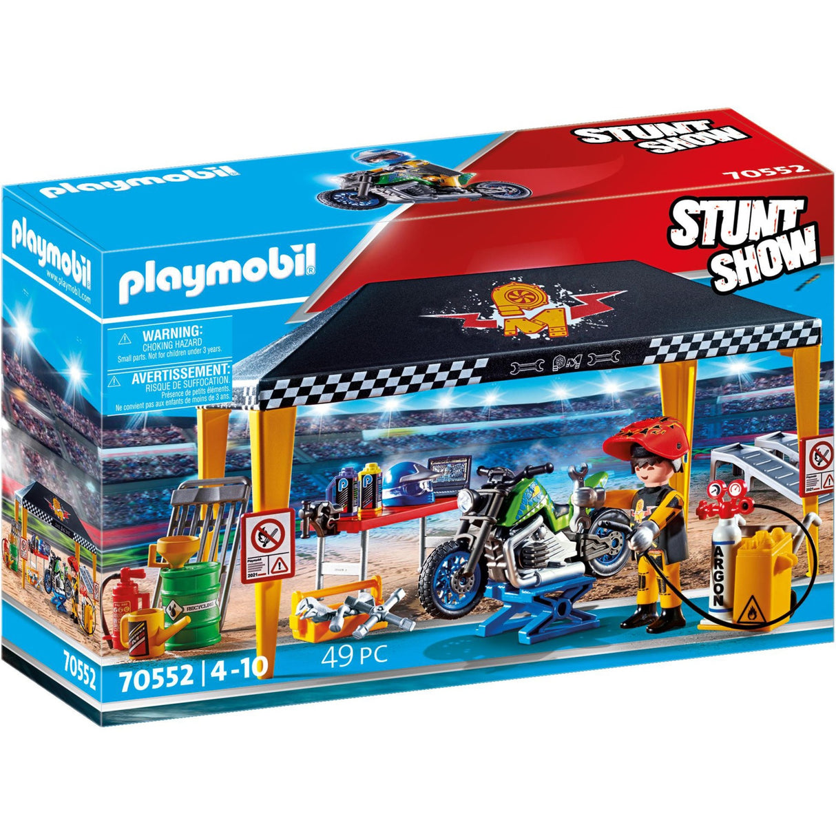 Tenda sul posto di lavoro di PlayMobil Sunthow 70552