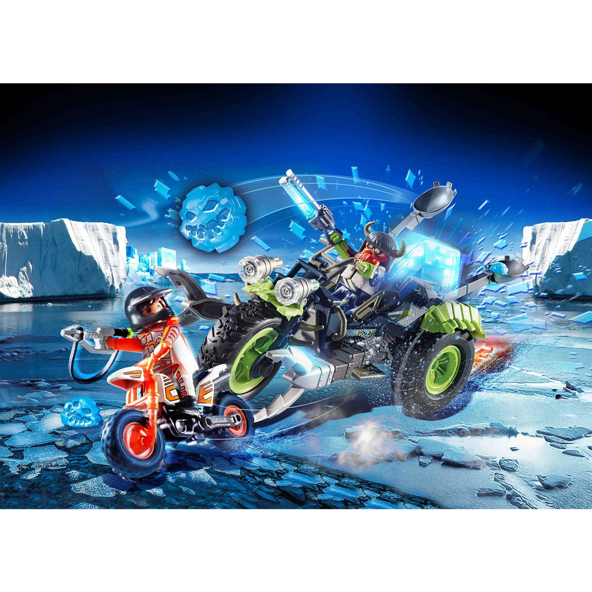 Playmobil Top Agents Arctic Ribelli Snow Trike