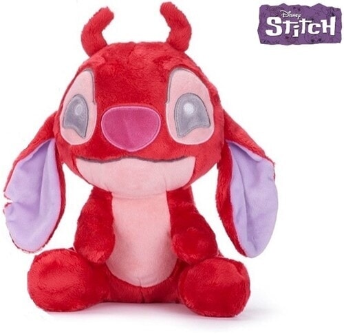 Disney stitch plush snuggletime 23 cm pink