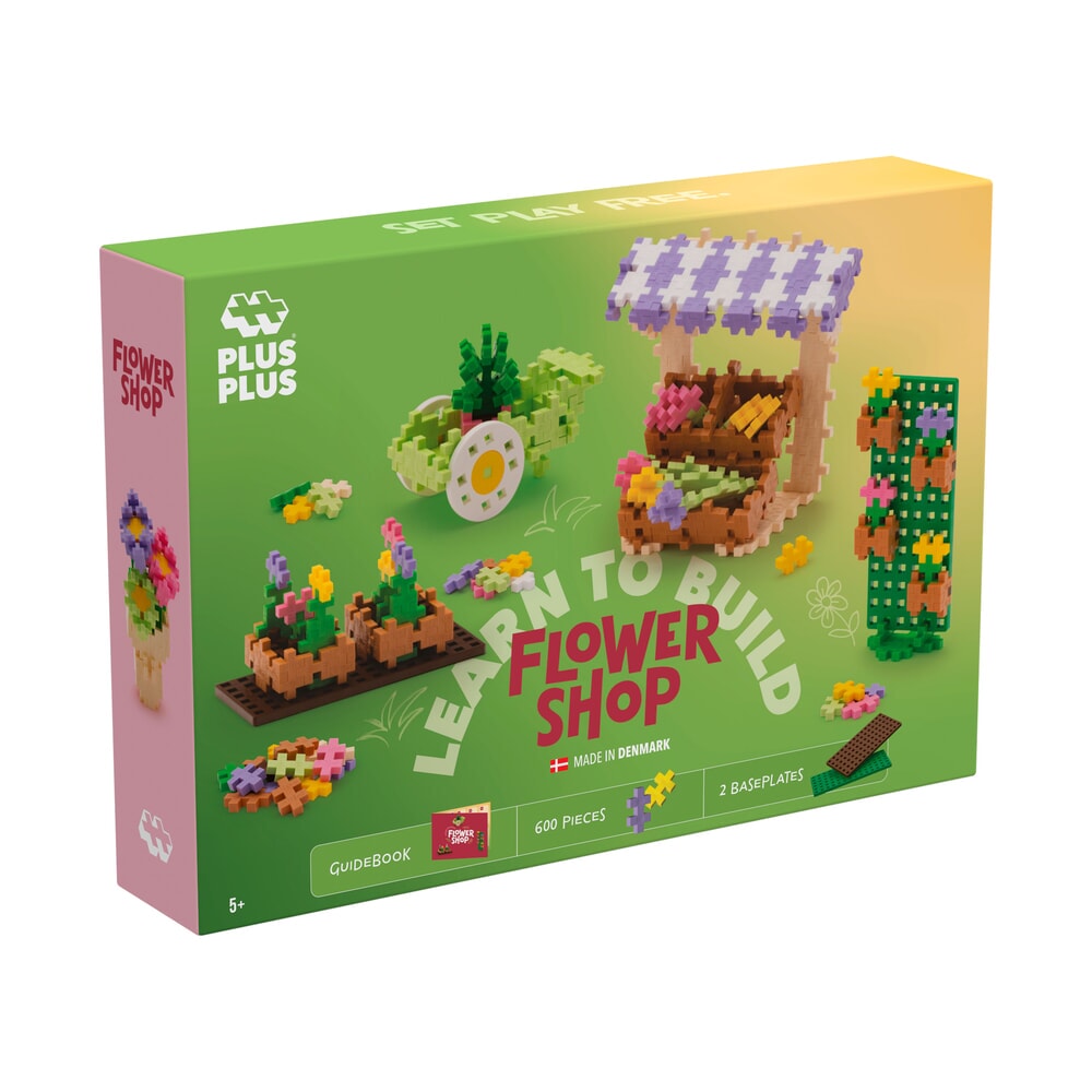 Plus plus learn to build flower shop plus-plus s (4336)