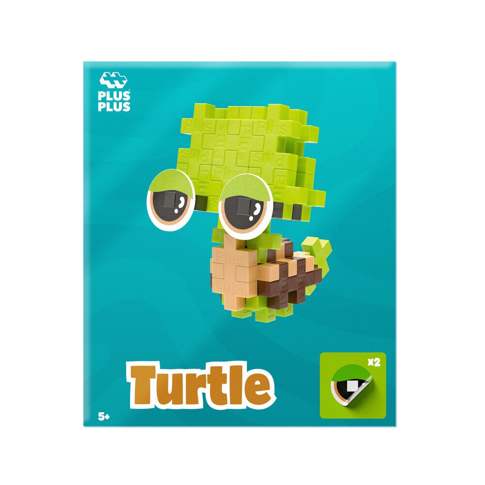 Plus plus plus-plus pet packet - tired turtle (4371)