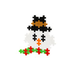 Plus-Plus Puzzle by Number - Christmas - Snowman (4412)