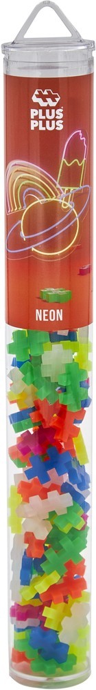 Plus plus tube neon plus-plus: 100 stuks (4024)