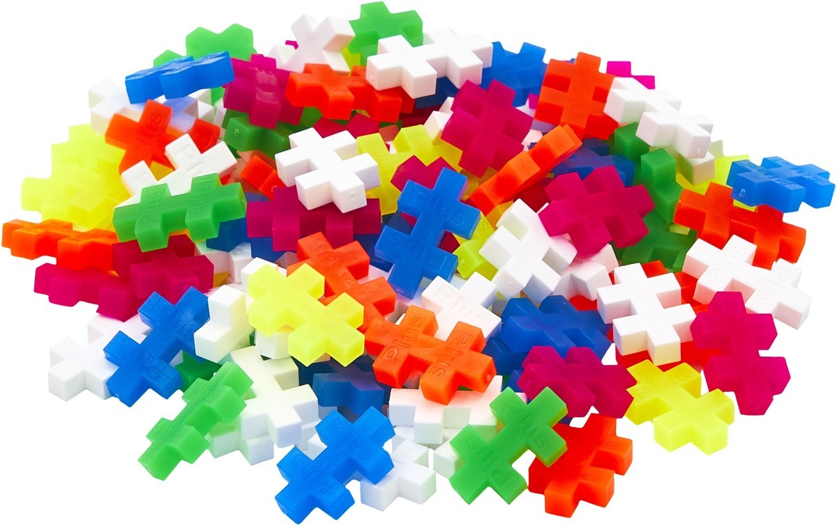 Plus plus tube eenhoorn plus-plus: 100 stuks (4109)