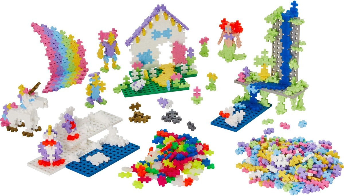 Plus plus learn to build pastel plus-plus: 1200 stuks (3812)