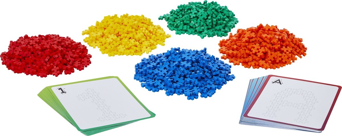 Plus plus learn to build abc 123 plus-plus: 600 stuks (3909)