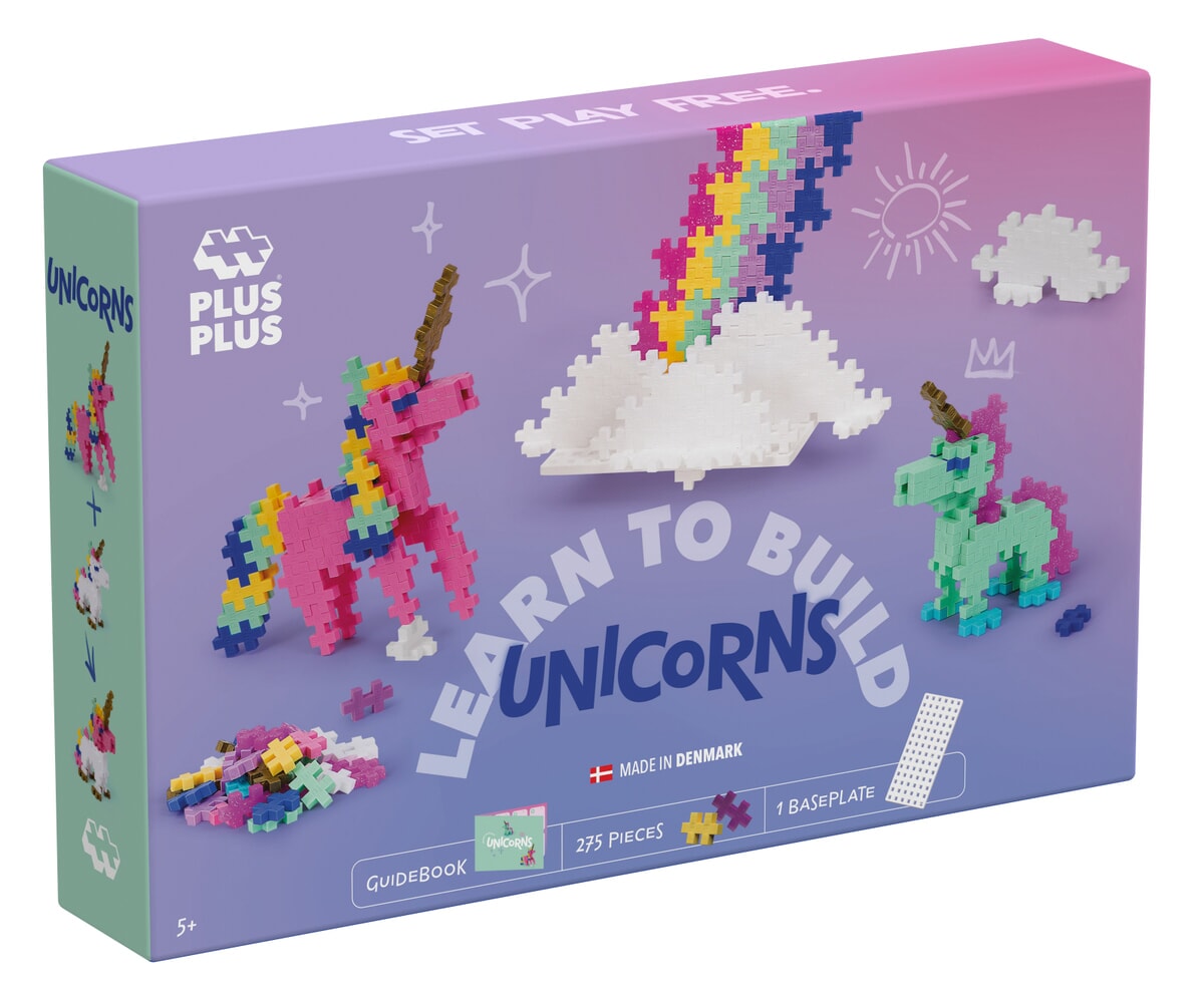 Brandunit learn to build eenhoorn plus-plus: 275 stuks (3908)