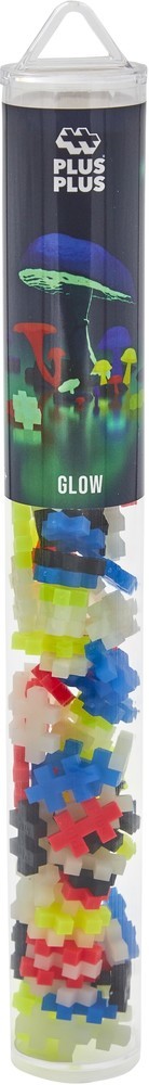 Plus plus tube glow plus-plus: 100 stuks (4282)