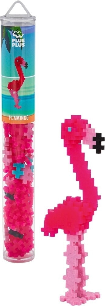 Plus plus tube flamingo plus-plus: 100 stuks (4242)