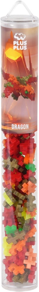 Plus plus tube draak plus-plus: 100 stuks (4267)