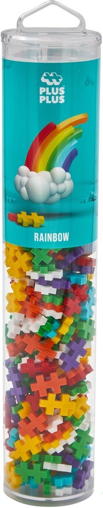 Plus plus tube regenboog plus-plus: 240 stuks (4262)