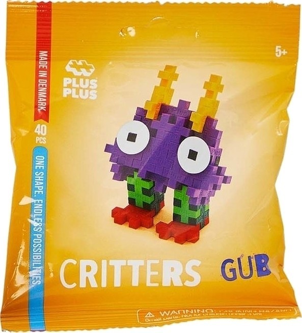 Plus plus critters gub plus-plus: 40 stuks (3927)