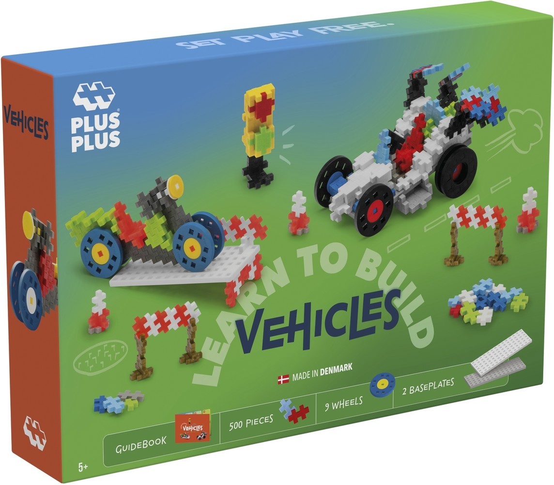 Plus plus learn to build voertuigen plus-plus: 500 stuks (7011)