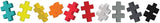 Plus plus puzzle by number ruimte plus-plus: 500 stuks (3912)