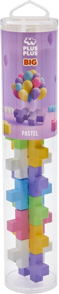 Plus plus tube pastel big plus-plus: 15 stuks (3225)