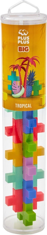 Plus plus tube tropical big plus-plus: 15 stuks (3431)