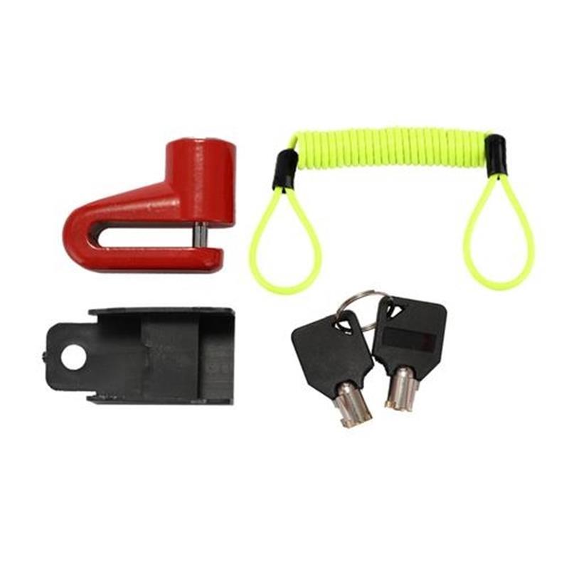 Pro-Mount-E-Schritt-Scheibenbremsschloss mit Kabel