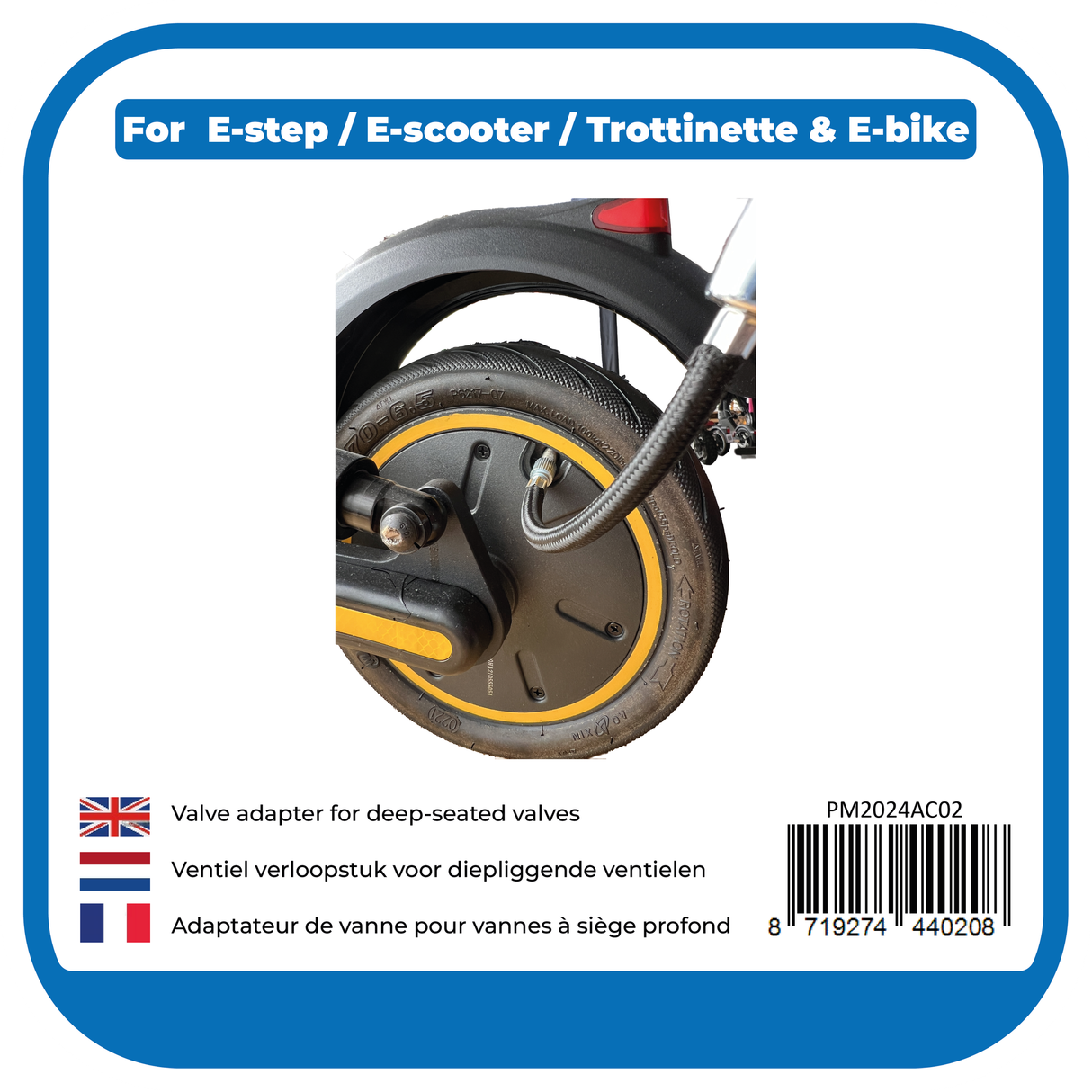 Pro-Mounts Pump nipple extension for e-Step