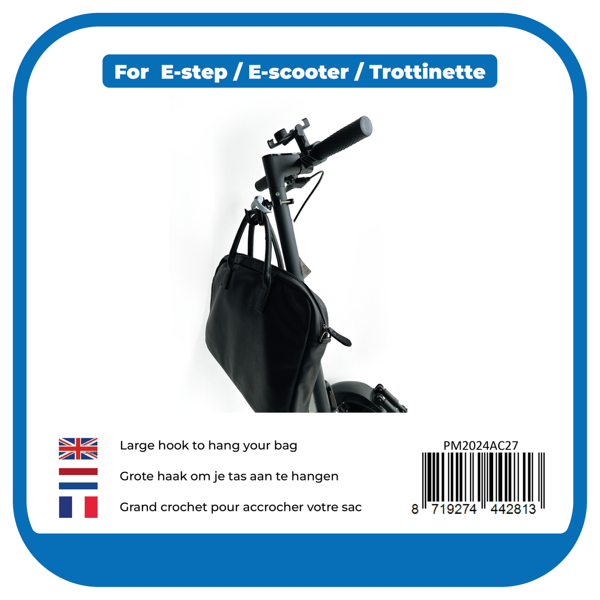 Pro-Mounts e-Step steering column hook large