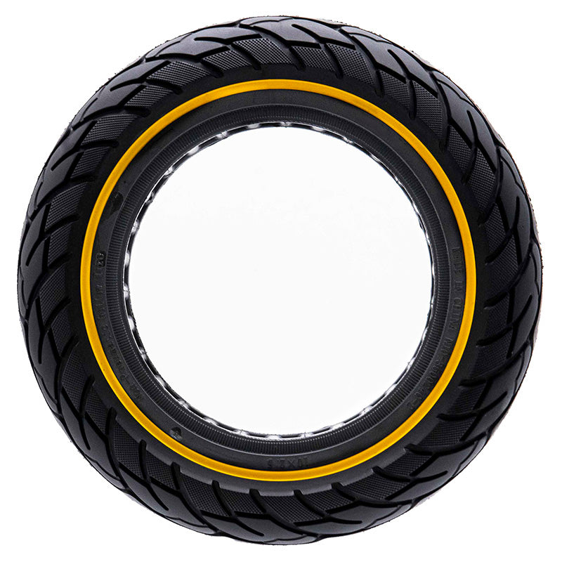Solido pneumatico a favore del pneumatico 10 x 2.125 Giallo nero