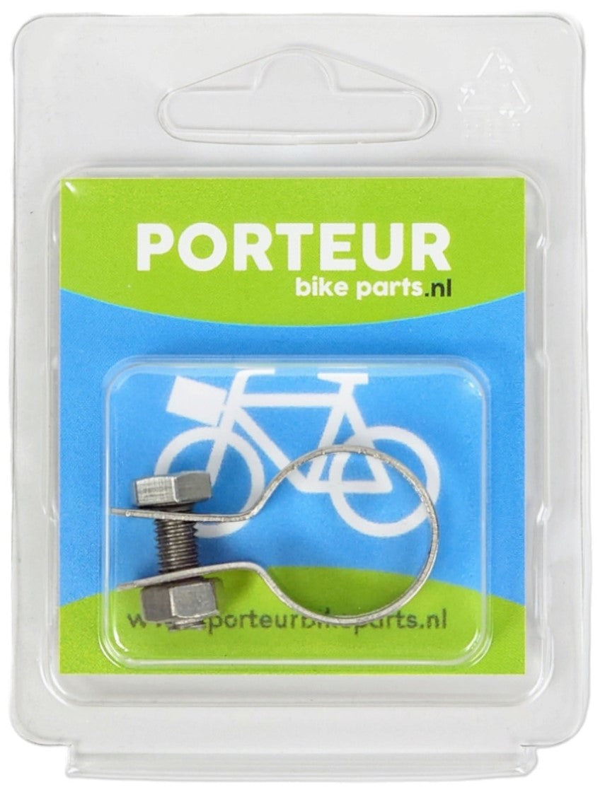Portur bandage Groot 22 mm rustfrit stål