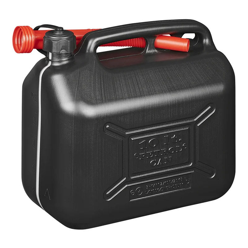 Superior proplus jerrycan un-gekeurd 10l kunststof zwart