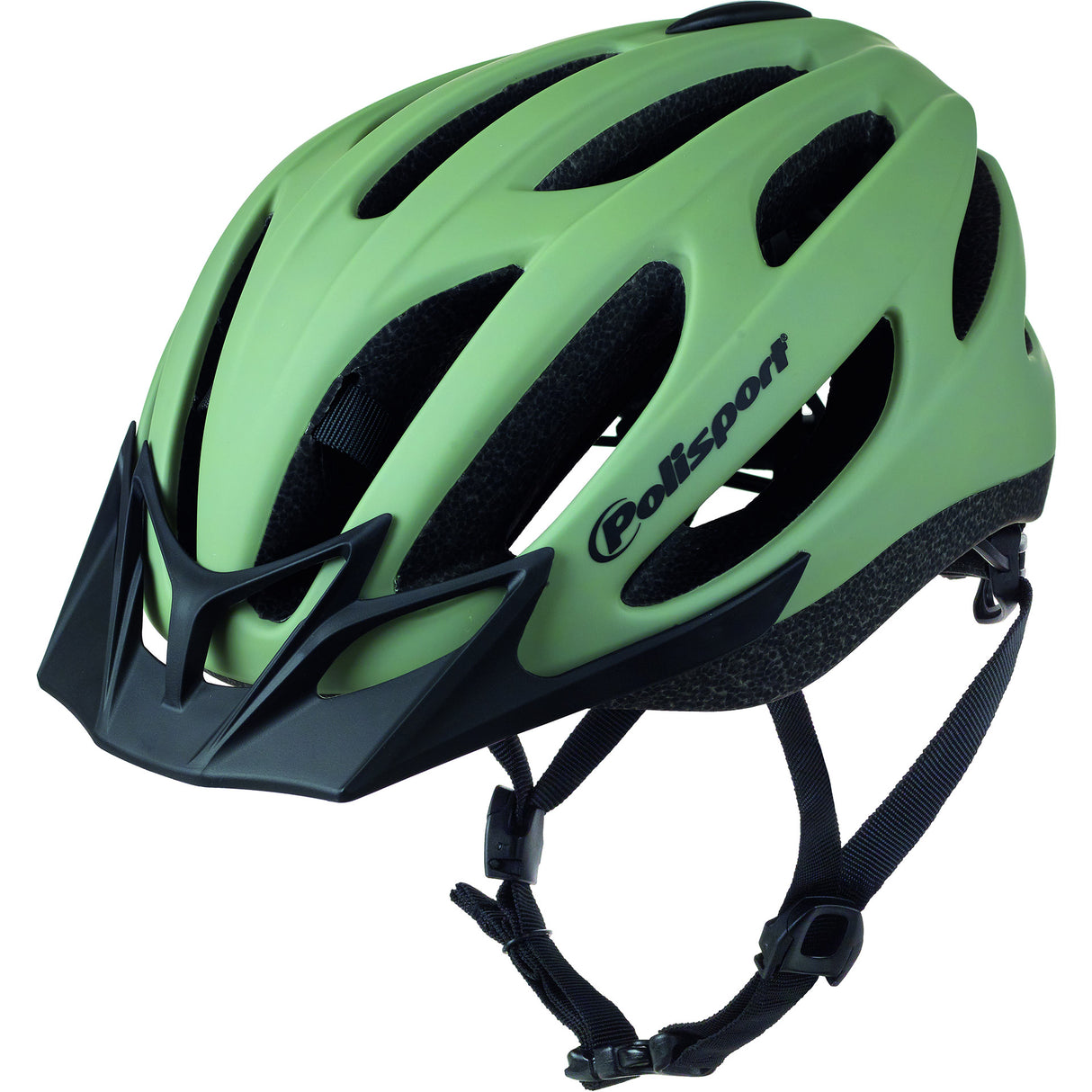 Polisport MTB Helm Sport-Flow L 58-62cm Mat Green