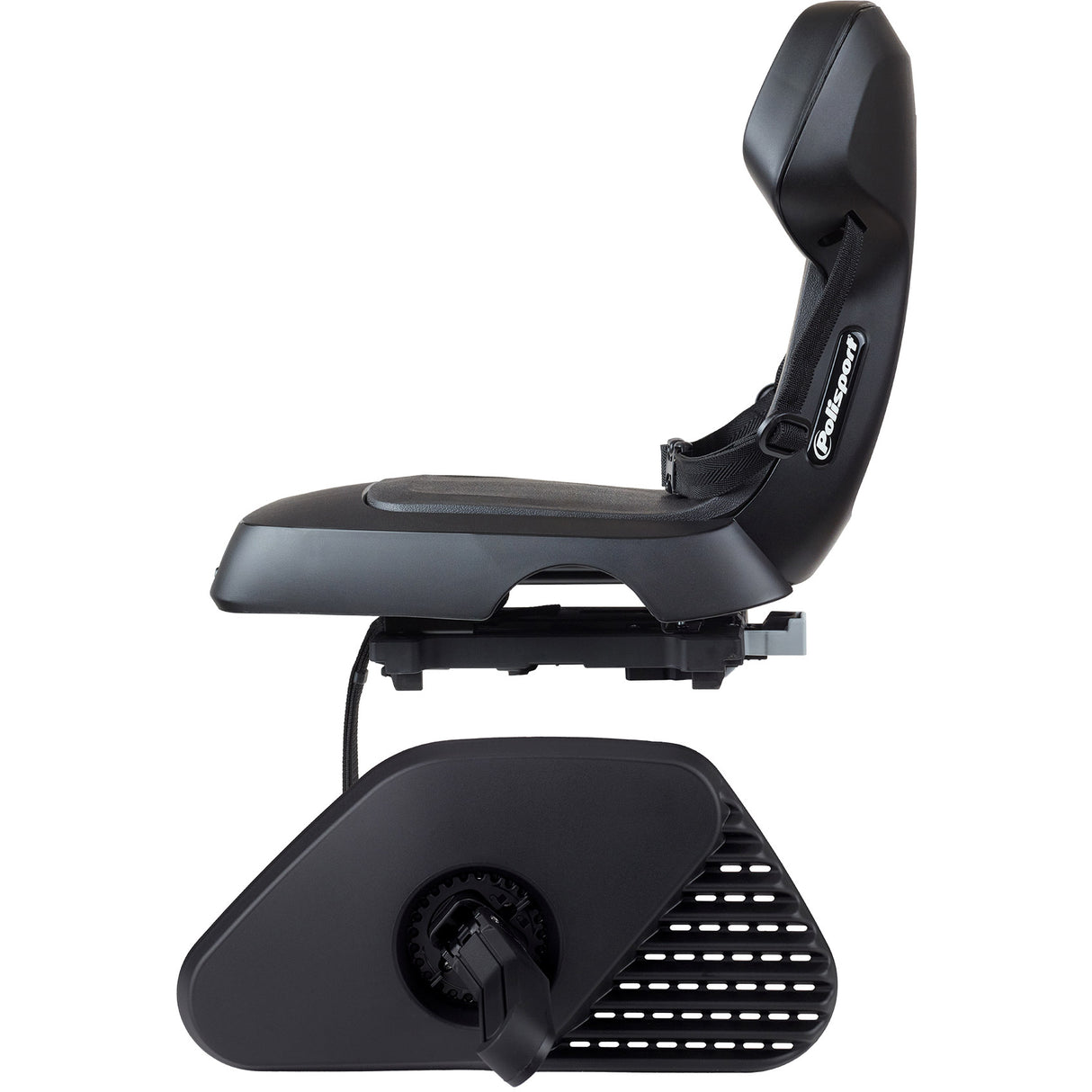Polisport bageste barnestol guppy junior - mik-hd - sort udgave