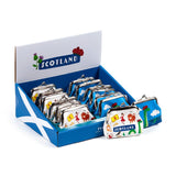 Portafoglio souvenir scozzese con taglio