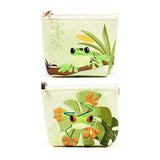 Billetera de ranas tropicales PVC