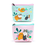 Beans co cats pvc wallet