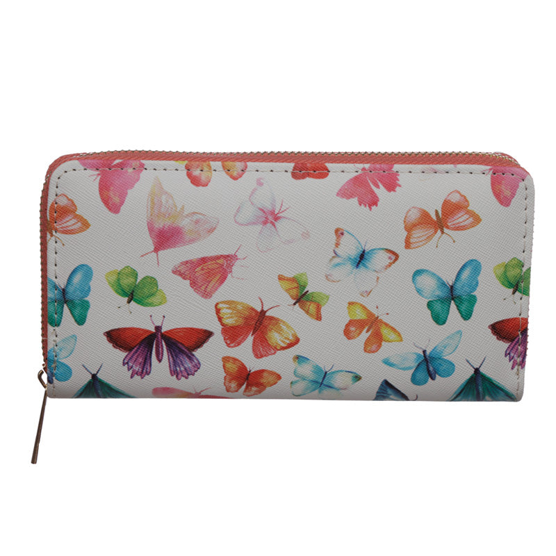 Butterfly Rounds Wallet - Large