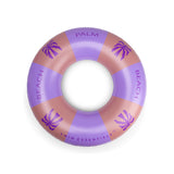 Palm trees | purple orange swimming ring 120 cm