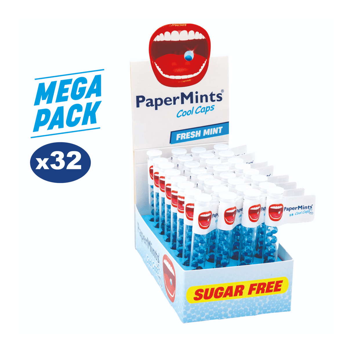 Papermints cool caps sveža meta (32x 18 kosov)